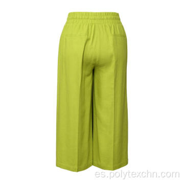 2020 Pantalones de mujer Pantalones casuales de algodón de lino